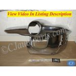 OEM 1958 Cadillac Deville Eldorado Fleetwood LEFT DRIVER SIDE FRONT BUMPER END UPPER & LOWER #3511182